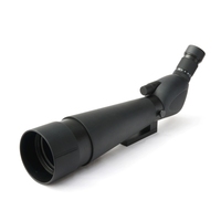 BAK4 Powerful Optical 20-60x80mm HD Fully Waterproof IPX7 Fogproof Multi-Coated Plastic Monocular Spotting Scope Bird Watching