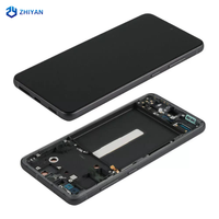 Écran LCD de remplacement pour Samsung Galaxy S21 FE avec châssis, écran TFT testé pour smartphone, garantie 1 an