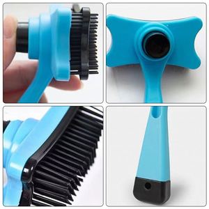 2026 Promotion <b>Pet</b> Hair Remover <b>Brush</b> Cat Dog Self Cleaning Grooming Slicker Comb <b>Brush</b> for <b>Pet</b> - Product Image 4