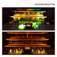 Projecteur interactif d'hologramme de Projection d'écran transparent de projecteur d'hologramme de bâtiment extérieur populaire