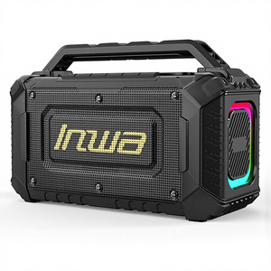 Altavoz Portátil Inwa Negro para 10-30W, Compatible con AirPlay, para Baterías 20V/FLEXVOLT y Milwaukee - Product Image 1