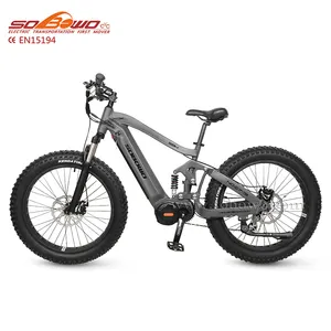 Q7-19 электрический велосипед с полной подвеской, 750/1000 Вт