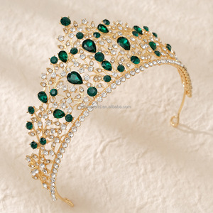 BELLEWORLD <strong>Personalized</strong> Baroco Style Full Diamond Luxury <strong>Crowns</strong> for Wedding Birthday Elegant Retro Forehead <strong>Tiara</strong> <strong>Crown</strong> Charm - Product Image 4