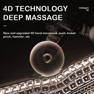 Jare V7 moderna presión de aire gravedad cero <span class=keywords><strong>Yamaguchi</strong></span> eléctrico AI voz calefacción cintura pie silla de masaje de cuerpo completo - Product Image 4