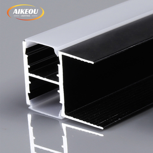 45 gradi a forma di V striscia di luce quadrato temperato T5 rivestimento in alluminio estruso armadio in lega di alluminio resistente materiale - Product Image 3