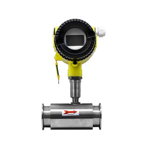 Débitmètre de turbine à gaz Zhong'an Exploration 0-2000 m³/h en acier inoxydable avec raccord à bride pour gaz naturel et air comprimé - Product Image 1