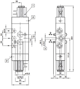 Solénoïde industriel (2623177 2623077 2623051 2623079) OEM Iron Stock - Product Image 6