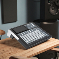 Console de mixage numérique Thinuna MX-D18C professionnelle à 18 canaux avec écran tactile capacitif de 7 pouces pour spectacles en direct, studio et conférences
