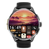 Reloj Táctico M100 OEM con Ranura para Tarjeta SIM 4G, Pantalla AMOLED Grande, NFC, GPS, Brújula, Monitor de Sueño, Unisex, IP68