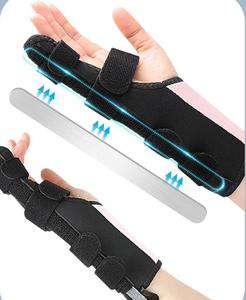 <span class=keywords><strong>Attelle</strong></span> de poignet respirante pour le petit doigt, <span class=keywords><strong>attelle</strong></span> de main légère pour le bureau et le sport, support personnalisé ODM à faible MOQ - Product Image 2