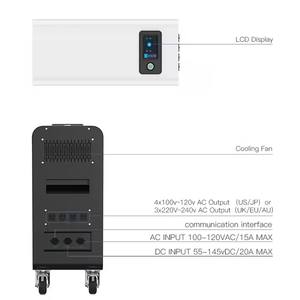 Générateur solaire portable <span class=keywords><strong>Bluetti</strong></span> Système d'énergie solaire hybride 2000 watts 5100wh Station de batterie portable - Product Image 3