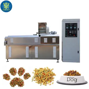 Pet Dog Cat Food Floating Fish Feed Making Machine Plant Fully Automatic Pet Food Production Line Suppliers