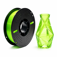 Filament d'imprimante 3D Allmaker PETG 1,75 mm, filament transparent PETG pour impression 3D