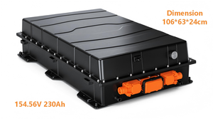 MSCE 공장 직판 1P48S 154.56V 230Ah 상업용 사각형 리튬 셀 팩 전기버스용 - Product Image 1