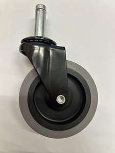 Trolley Caster <span class=keywords><strong>Wheels</strong></span> Swivel Lock 4 "Rostfreie Lenkräder Moderne 100-mm-Lenkräder für Büros tühle - Product Image 3