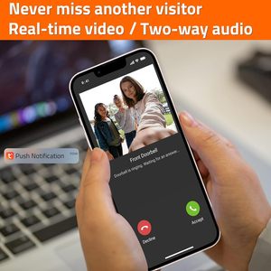 4.<span class=keywords><strong>3</strong></span> 인치 HD 비디오 초인종 카메라 모니터 양방향 스마트 홈 전화 인터콤 키트 비디오 도어 폰 시스템 - Product Image 6