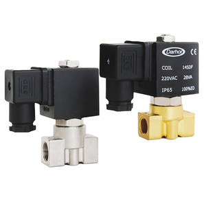 Vanne solénoïde miniature 2 voies en acier inoxydable SS304 SS316 pour <span class=keywords><strong>brûleur</strong></span> à carburant, vanne miniature 1/8'' 1/4'' pour méthanol et alcool 24V 220V - Product Image 3
