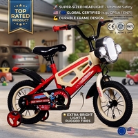 Vélo pour enfants, VTT pour enfants avec roues d'apprentissage, siège réglable, vélo pour garçons et filles, fournisseur en gros OEM ODM