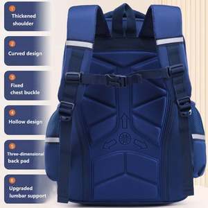 2025 New Fashion Unisex School <b>Bag</b> High Quality Backpack With Large Capacity Portable Light Grade 1-6 Students - Product Image 4