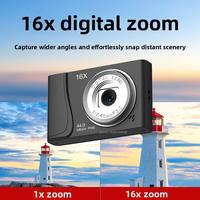 Kamera Digital Kartu CCD Vintage, Kamera Selfie untuk Pemula, Mendukung Transfer Gambar ke Ponsel untuk Penggunaan Kampus Sehari-hari Mahasiswa