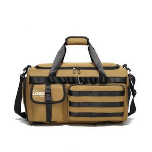 Sac de sport tactique personnalisé pour le sport et la gym : Sac de voyage pour entraînement avec compartiment à chaussures, sac de week-end idéal - Product Image 1