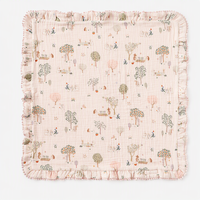 Couverture d'emmaillotage tricotée en coton biologique 100 % écologique, la plus vendue, pour poussette de bébé et tout-petit