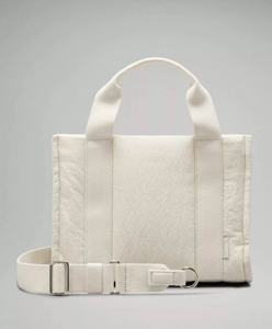Nuevo Bolso Tote Casual de Pana Bicolor Lulu, Bolso de Mano con Logotipo Personalizado Impreso - Product Image 2