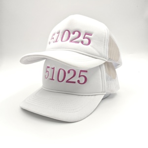 Casquette de baseball structurée à 5 panneaux en mousse courbée, personnalisable, réglable, style camionneur, promotionnelle, couleur décontractée, fabriquée en usine (OEM) - Product Image 1