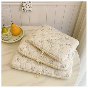 Funda para Portátil para Mujer, Diseño Floral, Bolsa de Transporte para Tablet de Poliéster, Acolchada, con <span class=keywords><strong>Forro</strong></span> para Computadora, Personalizable - Product Image 5
