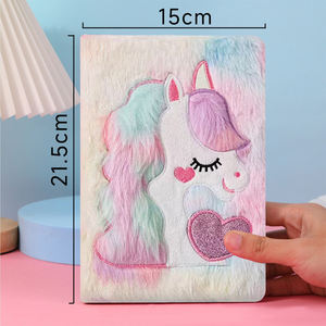 Carnet Kawaii A5 Ours en Peluche 2026 avec Serrure, Couverture en Tissu Imprimé, Reliure Cousue – Idéal Cadeau <span class=keywords><strong>BTS</strong></span> - Product Image 6