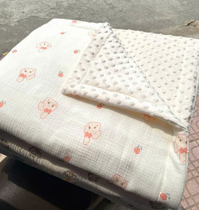 <b>Baby</b> Bedding Manufacturing Infant Muslin Cotton <b>Blanket</b> 70x140cm Double Layer Printed Ultra <b>Soft</b> - Product Image 5