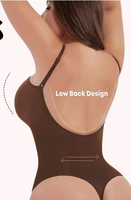 Body Sculptant Gainant Sans Coutures Gaine Amincissante Sculpteuse de Taille avec String Grande Taille Contrôle Ventre pour Femme