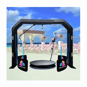 Nhanh chóng DHL vận chuyển trong 48h overhead 360 Photo Booth Top Spinner Bầu Trời 360 Photo Booth Surround cho đám cưới và sự kiện sử dụng