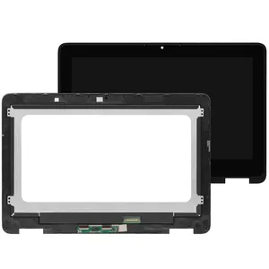 GBOLE 11.6 pouces LCD écran tactile numériseur assemblée remplacement pour Chromebook 11 3110 2-en-1 JRWJJ 6MN9F 017M7M HD