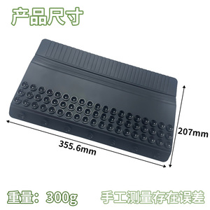 แผ่นกันน้ำกระเด็นซิลิโคนสีเทาแบบด้านสำหรับอ่างล้างจานในครัว ทำความสะอาดง่าย - Product Image 3