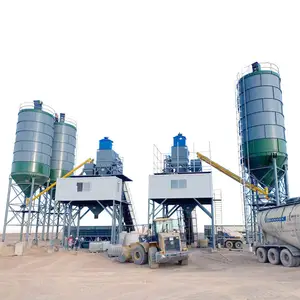 Factory Manufacture Fully Automatic Ready Concrete Mixing Plant With Capacity Concrete Batching Machine Plant Production Line