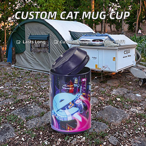 Boîte en fer blanc personnalisée créative pour serviettes, chaussettes, sous-vêtements, rangement, boîte à thé vide, boîte à nourriture pour chat - Product Image 4