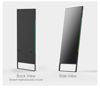 Espejo Inteligente Hiseeview para Fitness, con Pantalla Táctil Interactiva Multi-Touch para Windows/Android, Sensor de Movimiento Corporal Inalámbrico