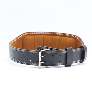 Ceinture de musculation en cuir PVC de haute qualité avec logo personnalisé pour hommes et femmes, idéale pour les squats et les soulevés de terre - Product Image 1