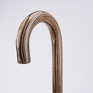 Solid Wood Walking Stick With Umbrella <b>Hook</b> For Elderly Multiple Heights Customizable - Product Image 3