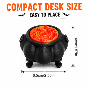 Porte-clés anti-stress Clicker Citrouille, Clicker Fidget imprimé en 3D, Cadeaux amusants et portables sur le thème d'Halloween pour soulager le stress - Product Image 6