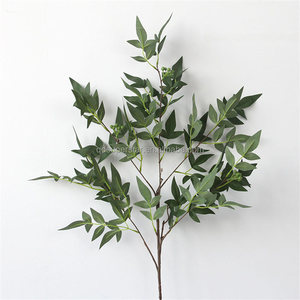 E-799 Precios Bajos Planta Artificial de Primera Calidad, Hierba Verde, Flores Artificiales, <span class=keywords><strong>Nandina</strong></span> Domestica Artificial - Product Image 2