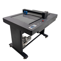 Cortador de cama plana, plotter de corte de papeles, plotter de corte Digital, máquina de corte de cama plana para papeles, caja de regalo, cartón, PVC, PET
