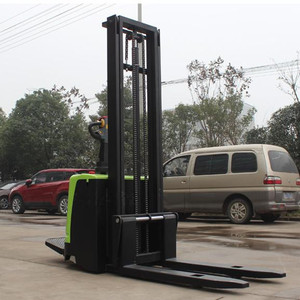 รถยกพาเลทไฟฟ้า 1.5 ตัน 2 ตัน แบบยืนขับ ชาร์จไฟได้ สำหรับคลังสินค้า ระยะยก 500 มม. - Product Image 3