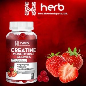 OEM/ODM Private Label Energy Dietary Supplement Pre-Workout Gummy with <b>Creatine</b> Monohydrate Boosts Strength & Endurance - Product Image 5