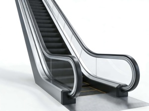 Scale Mobili Contemporanee Surapid per Uso Esterno in Ospedali, Aeroporti, Hotel - Costruzione in Acciaio Zincato/Acciaio Inossidabile/Alluminio - Product Image 3