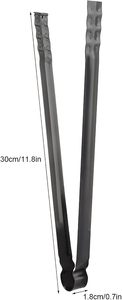 Pince à charbon multifonctionnelle <span class=keywords><strong>SEB</strong></span> 1 pièce de 30 cm de long pour barbecue, pince à déchets et charbon de bois - Product Image 4