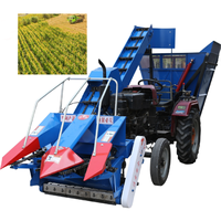 Cueilleur de maïs en rangée à bon prix moissonneuse-batteuse de maïs montée sur tracteur utilisée pour récolter le maïs