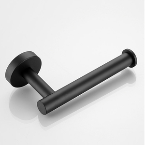 Porte-serviettes de cuisine moderne <span class=keywords><strong>chic</strong></span> noir accessoires de salle de bain support de rouleau de <span class=keywords><strong>papier</strong></span> hygiénique noir - Product Image 4