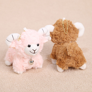 Grosir Kalung Mutiara Lucu Gantungan Kunci Boneka Domba OEM Boneka Domba Super Lembut Mainan Hewan Boneka untuk Hadiah - Product Image 2